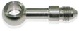 -4AN Straight Male Banjo 10mm Stainless Long Version AF310-04L - Aeroflow