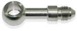 -4AN Straight Male Banjo 10mm Stainless Long Version AF310-04L - Aeroflow