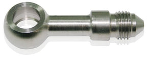 -4AN Straight Male Banjo 10mm Stainless Long Version AF310-04L - Aeroflow