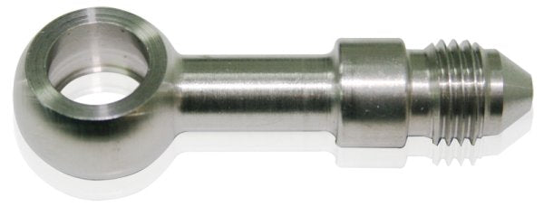 -4AN Straight Male Banjo 10mm Stainless Long Version AF310-04L - Aeroflow