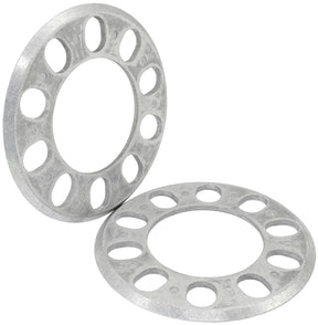 Slip On Wheel Spacers 5/16" 7.9mm Pair Alloy 5x 4.5"-5" Bc AF3100-0001 - Aeroflow