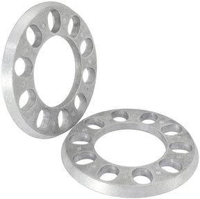 Slip On Wheel Spacers 7/16" 11mm Pair Alloy 5x 4.5"-5" Bc AF3100-0002 - Aeroflow