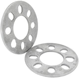 Slip On Wheel Spacers 1/4" 6.3mm Pair Alloy 4 x 4.5" Bc AF3100-0005 - Aeroflow