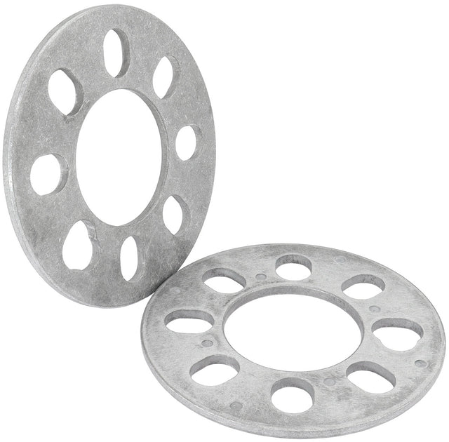 Slip On Wheel Spacers 1/4" 6.3mm Pair Alloy 4 x 4.5" Bc AF3100-0005 - Aeroflow