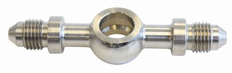 7/16" (11.2) Banjo Double -3AN Stainless Steel Long AF311-03-03L - Aeroflow
