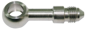 -4AN Straight Male Banjo 7/16" Stainless Steel Long AF311-04L - Aeroflow