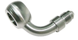 -3AN 90 Deg Banjo 10mm 3/8 Stainless Male -3AN AF313-03 - Aeroflow
