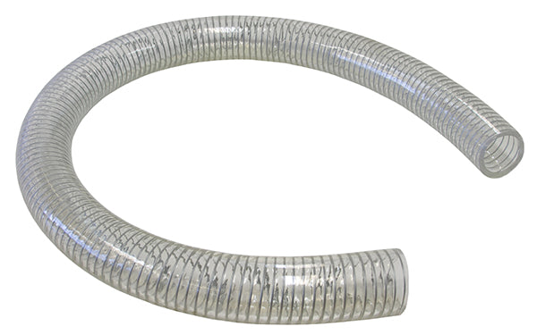 Reinforced Clear PVC Breather Hose ID 12mm 1/2" AF315-012-2M - Aeroflow