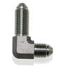 Stainless -4AN Bulkhead 90 Deg Stainless Nut Separate AF323-04 - Aeroflow