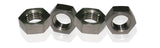 Stainless -4AN Bulkhead Nut Stainless Steel AF325-04 - Aeroflow