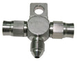 Stainless -3AN Tee With Mount Teflon Ends With -3AN On Side AF328-03-03 - Aeroflow