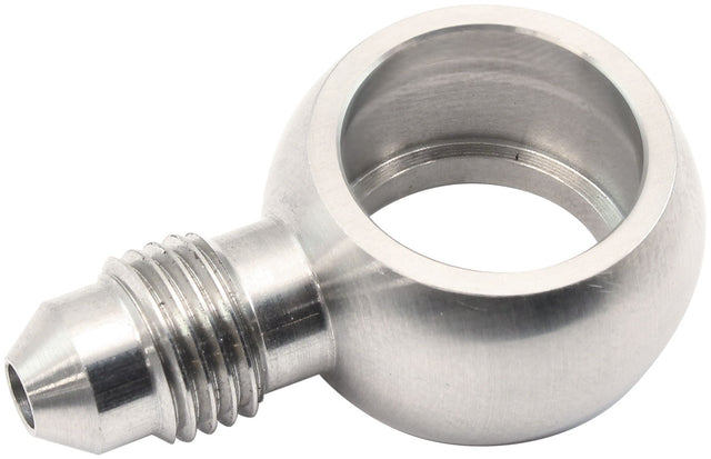 14mm 9/16" Banjo To -3AN Stainless Steel Brake Master AF330-03 - Aeroflow
