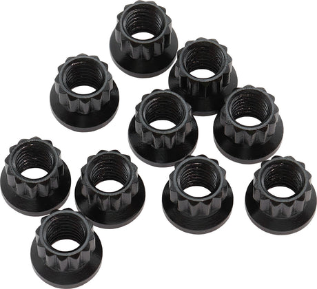 M8 x 1.25 Nut 13.6mm Head 10mm10 Pack M8 x 1.25 12 Point Head 8740 AF34-02-0010 - Aeroflow