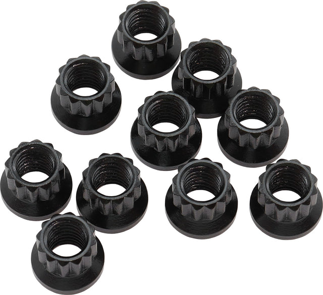 M8 x 1.25 Nut 13.6mm Head 10mm10 Pack M8 x 1.25 12 Point Head 8740 AF34-02-0010 - Aeroflow