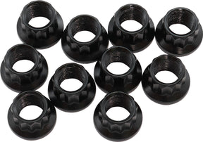 M10 x 1.25 Nut 17.8mm Head 12m10 Pack M10 x 1.25 12 Point Head 8740 AF34-03-0011 - Aeroflow