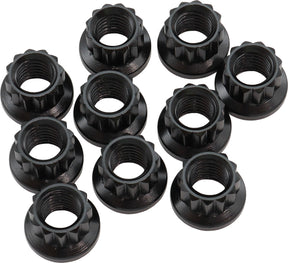 M10 x 1.50 Nut 17.8mm Head 12m10 Pack M10 x 1.50 12 Point Head 8740 AF34-04-0010 - Aeroflow