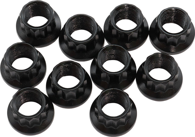 M12 x 1.25 Nut 20.9mm Head 14m10 Pack M12 x 1.25 12 Point Head 8740 AF34-07-0010 - Aeroflow