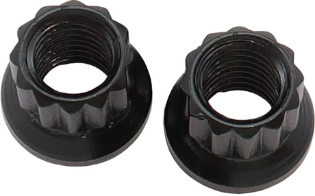 1/4" UNC Nut .424" Head 8mm 2 Pack 1/4"-20 12 Point Head 8740 - AF34-23-0010 AF34-23-0010-2 - Aeroflow