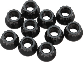 5/16" UNF Nut .620" Head 7/16"10 Pack 5/16"-24 12 Point Head 8740 AF34-24-0010 - Aeroflow