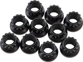 3/8" UNC Nut .615" Head 7/16" 10 Pack 3/8"-16 12 Point Head 8740 AF34-27-0010 - Aeroflow