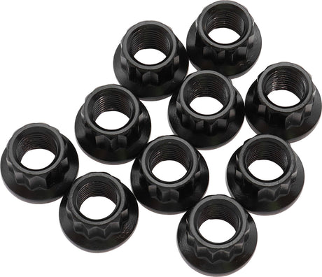7/16" UNF Nut .815" Head 9/16"10 Pack 7/16"-20 12 Point Head 8740 AF34-30-0011 - Aeroflow