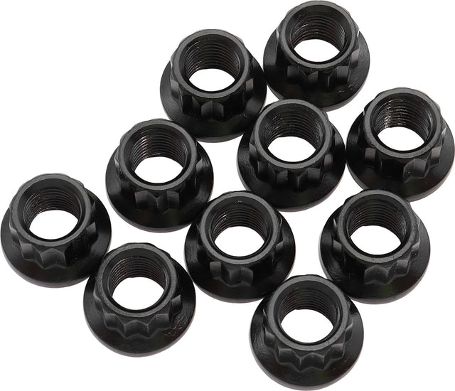 7/16" UNF Nut .815" Head 9/16"10 Pack 7/16"-20 12 Point Head 8740 AF34-30-0011 - Aeroflow