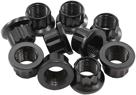 1/2" UNF Nut .810" Head 9/16" 10 Pack 1/2"-20 12 Point Head 8740 AF34-32-0010 - Aeroflow