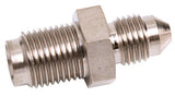 -3AN To Inverted 7/16 x 24 Stainless Male To Male AF341-03 - Aeroflow