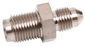 -3AN To Inverted 7/16 x 24 Stainless Male To Male AF341-03 - Aeroflow