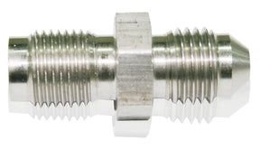 -4AN To Inverted 7/16-24 Stainless Male To Male AF341-04 - Aeroflow