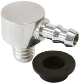 Billet Booster Valve Universal 21mm / 13/16" Hole To 3/8 Barb AF350-01 - Aeroflow