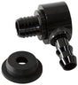 Black Booster Valve Universal 21mm / 13/16" Hole To 3/8 Barb AF350-01BLK - Aeroflow