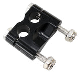 Pro Grip Clip Style Mount Dual Full Clamp Billet Black AF3500-1012 - Aeroflow