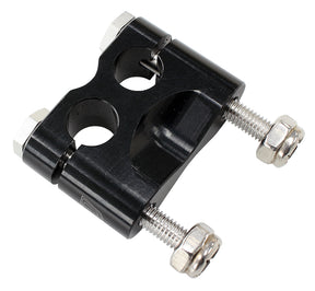 Pro Grip Clip Style Mount Dual Full Clamp Billet Black AF3500-1012 - Aeroflow
