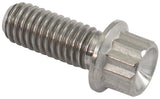 M6 x 1.00 Titanium Bolt 15mm UHL12 Point Single M6 x 1.00mm AF3501-0590 - Aeroflow