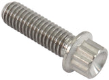 M6 x 1.00 Titanium Bolt 20mm UHL12 Point Single M6 x 1.00mm AF3501-0787 - Aeroflow