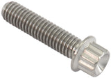M6 x 1.00 Titanium Bolt 25mm UHL12 Point Single M6 x 1.00mm AF3501-0984 - Aeroflow