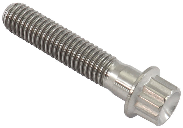 M6 x 1.00 Titanium Bolt 30mm UHL12 Point Single M6 x 1.00mm AF3501-1181 - Aeroflow
