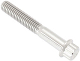 M6 x 1.00 Titanium Bolt 40mm UHL12 Point Single M6 x 1.00mm AF3501-1574 - Aeroflow