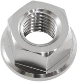 M8 x 1.25mm Titanium Hex Nut 6 Point Single M8 x 1.25 AF3502-0020 - Aeroflow