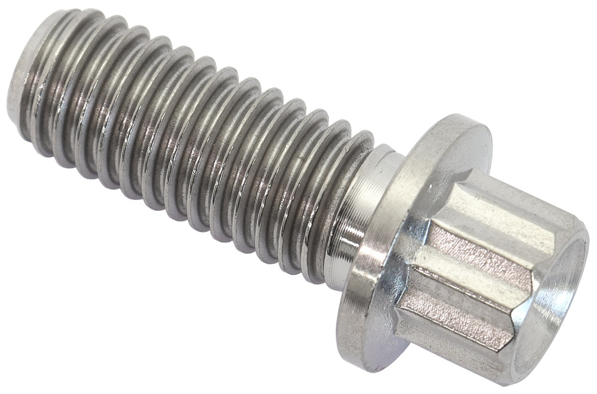 M8 x 1.25 Titanium Bolt 20mm UHL12 Point Single M8 x 1.25mm AF3502-0787 - Aeroflow
