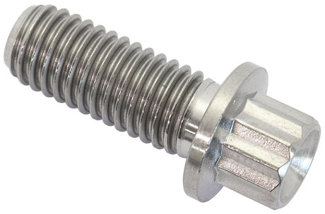 M8 x 1.25 Titanium Bolt 20mm UHL12 Point Single M8 x 1.25mm AF3502-0787 - Aeroflow