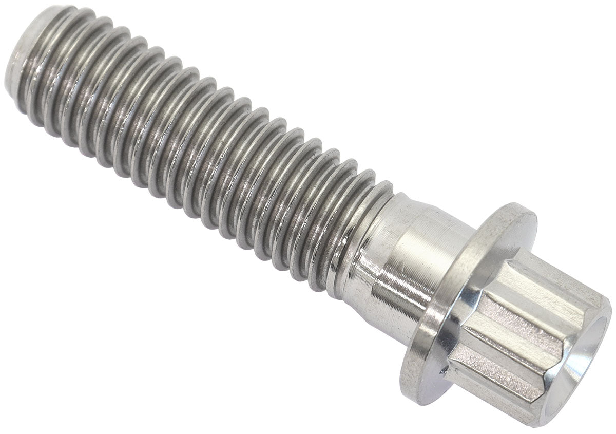 M8 x 1.25 Titanium Bolt 30mm UHL12 Point Single M8 x 1.25mm AF3502-1181 - Aeroflow