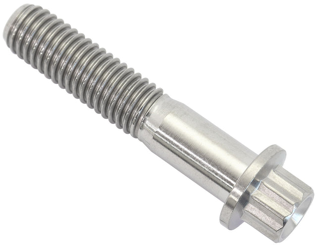 M8 x 1.25 Titanium Bolt 40mm UHL12 Point Single M8 x 1.25mm AF3502-1574 - Aeroflow