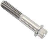 M8 x 1.25 Titanium Bolt 45mm UHL12 Point Single M8 x 1.25mm AF3502-1771 - Aeroflow