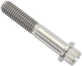 M8 x 1.25 Titanium Bolt 45mm UHL12 Point Single M8 x 1.25mm AF3502-1771 - Aeroflow