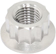 M10 x 1.25mm Titanium Nut 12 Point Single M10 x 1.25 AF3503-0010 - Aeroflow