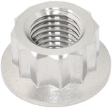 M10 x 1.25mm Titanium Nut 12 Point Single M10 x 1.25 AF3503-0010 - Aeroflow