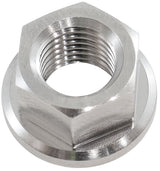 M10 x 1.25mm Titanium Hex Nut 6 Point Single M10 x 1.25 AF3503-0020 - Aeroflow