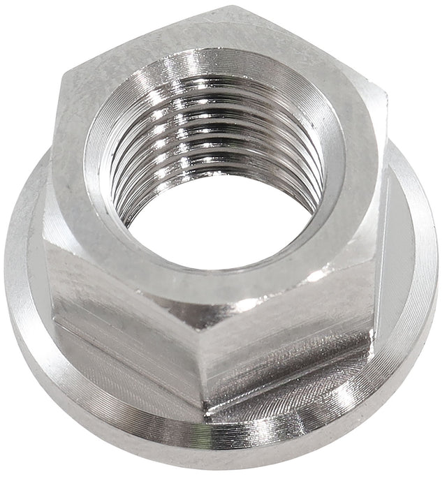 M10 x 1.25mm Titanium Hex Nut 6 Point Single M10 x 1.25 AF3503-0020 - Aeroflow